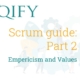 Scrum guide 2020 hardware empericism and values