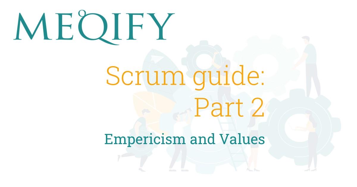 Scrum guide 2020 hardware empericism and values