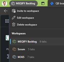 Edge Workspaces